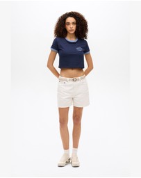 Superdry - Athletic Essentials Ringer Slim Fit Tee
