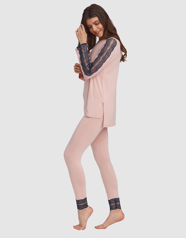 Oh!Zuza - Lace Trim Pyjama Set