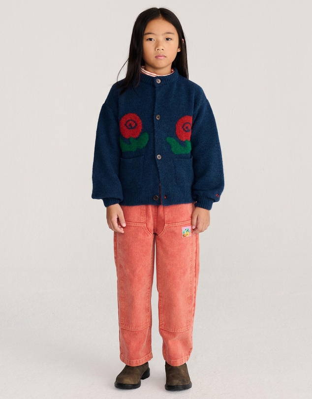 Bobo Choses - Stamp Bloom Cardigan - Babies-Teens