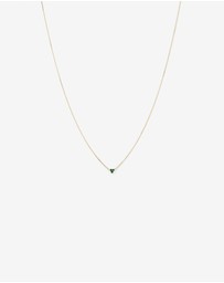 Michael Hill - Emerald Trio Necklace in 10kt Yellow Gold