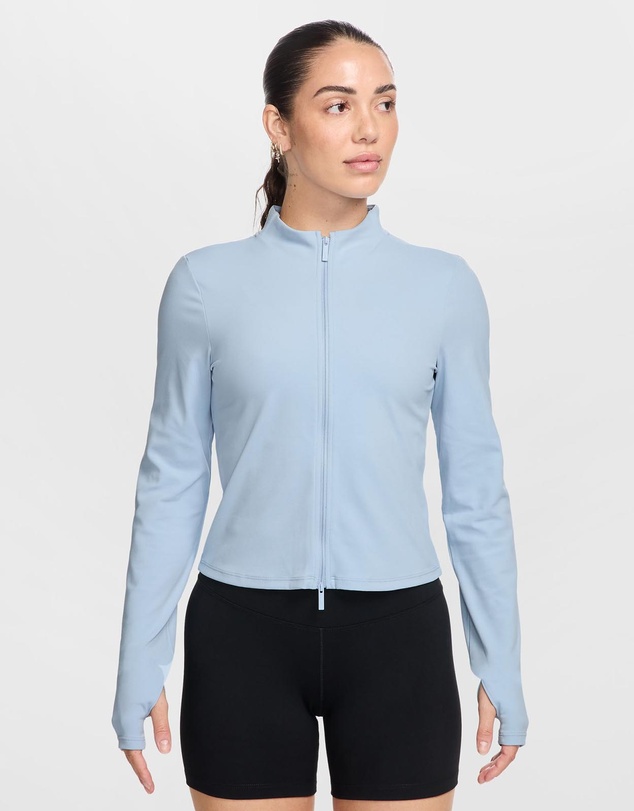 Nike - Zenvy Dri-FIT Full-Zip Long-Sleeve Top