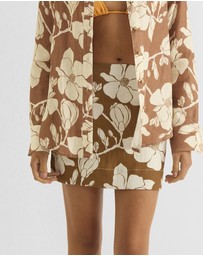 Zerafima - Summer Night Floral Skirt