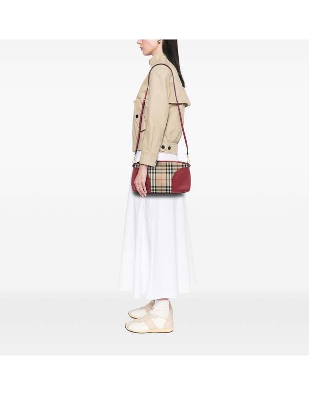 Pre-Loved by Azura Reborn - Pre-Loved Haymarket Check Coated Canvas Chichester Crossbody