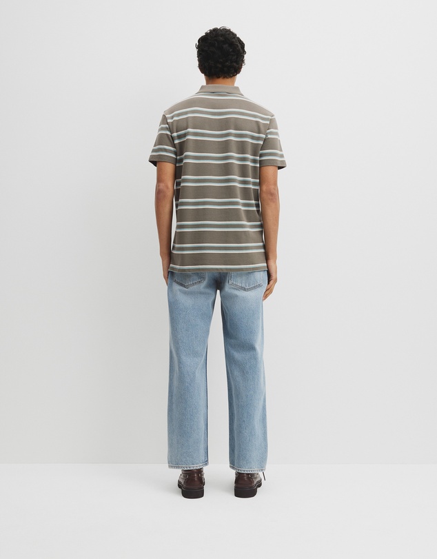 Country Road - Australian Cotton Stripe Pique Polo