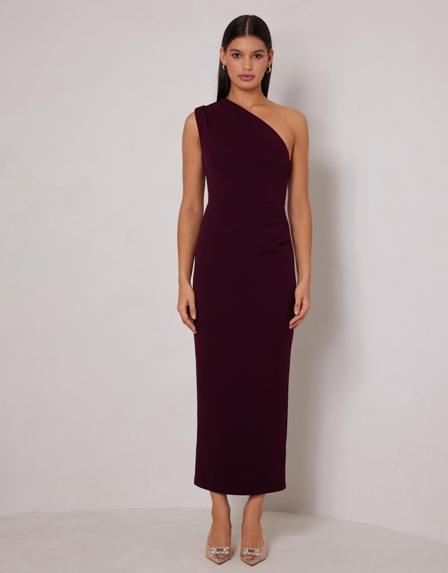 Elle Zeitoune - Harley One Shoulder Midi Dress