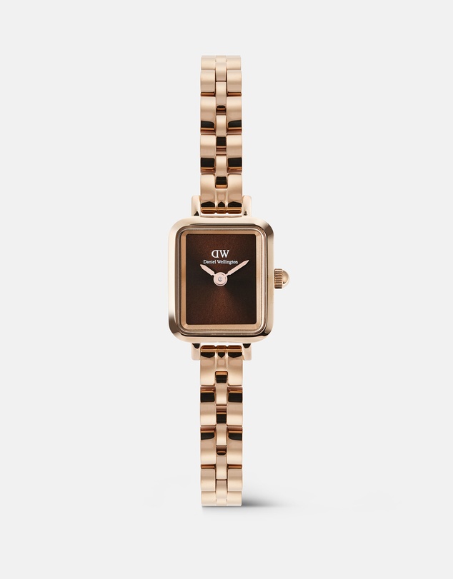 Daniel Wellington - Quadro Mini Arch 3-Link Amber Sunray RG