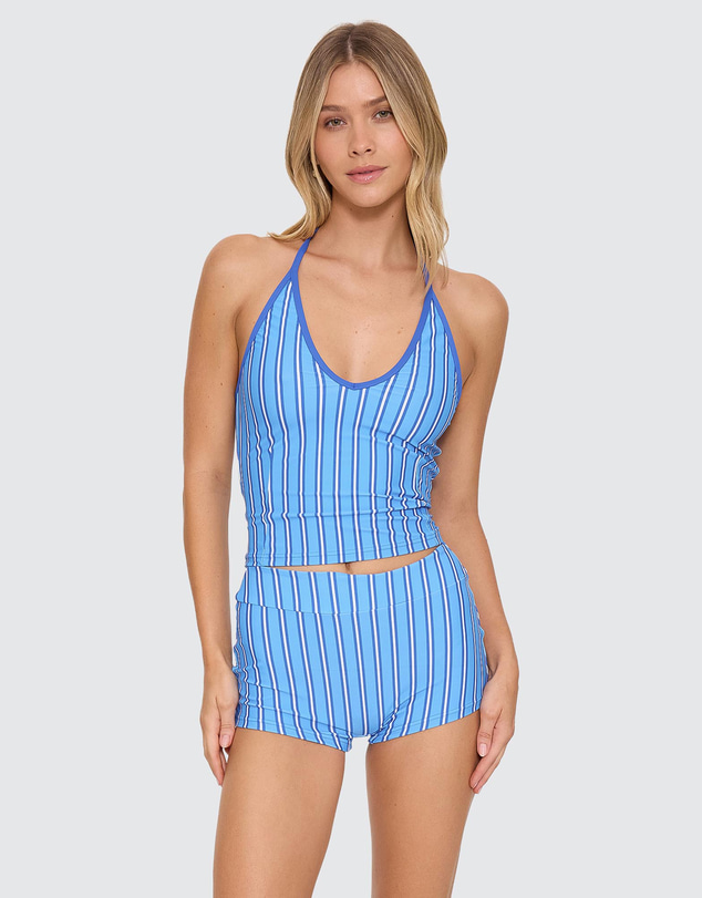 Thrills - Nautical Boy Leg Bikini Bottoms