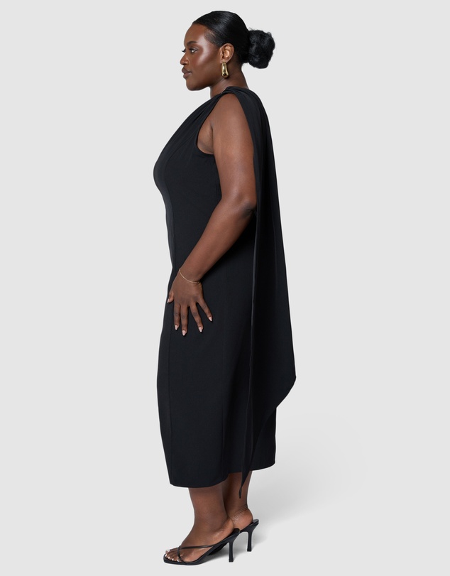Pink Dusk by Curve Project - Veloura Midi Dress