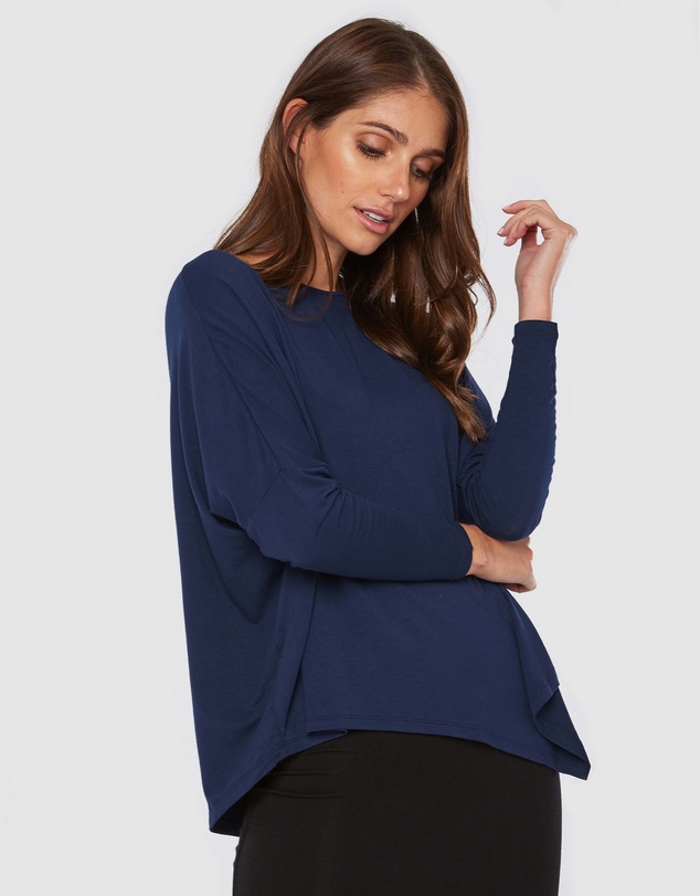 Bamboo Body - Relax Bamboo Boatneck Top