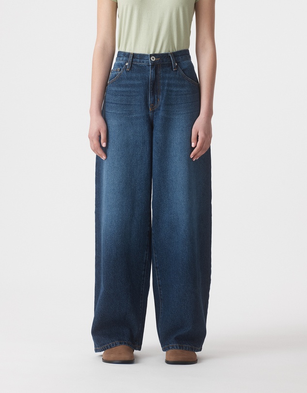 Outland Denim - Claudia High Wide Relaxed Jean 32