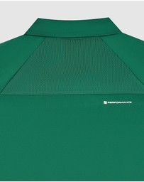 Malbon - Performance Zip Raglan Polo