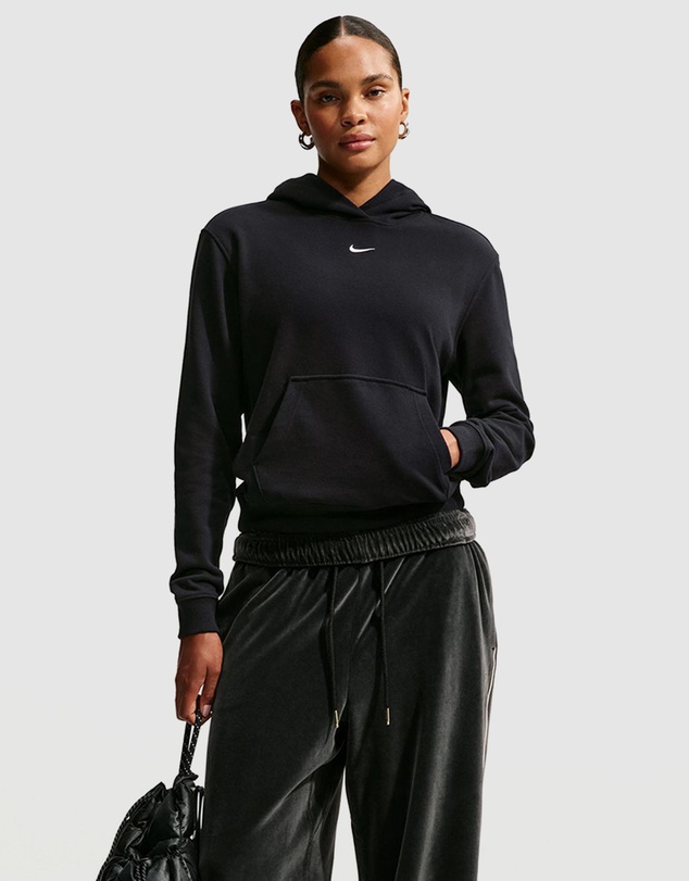 Nike - Studio Fleece Lightweight French Terry Pullover Hoodie