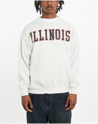 Vintage by The Real Deal - Pre Loved - Vintage 90s NCAA University of Illinois Fighting Illini Sweatshirt