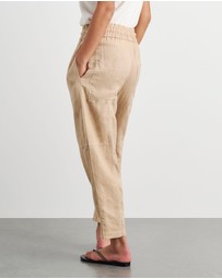 Jag - Sabine Linen Pull On Pant