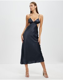 Third Form - Crush Bias Tri Midi Dress