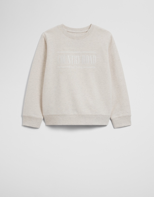 Country Road - Australian Cotton Relaxed Heritage Sweat