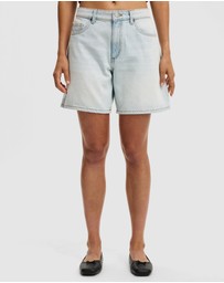 Cotton On - Relaxed Denim Shorts