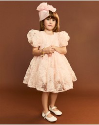 Bardot Junior - Linda Rosette Mini Dress - Kids-Teens