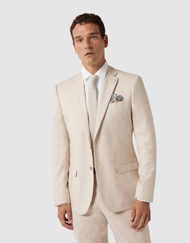 Politix - Slim Fit Long Sleeve Textured Dress Shirt