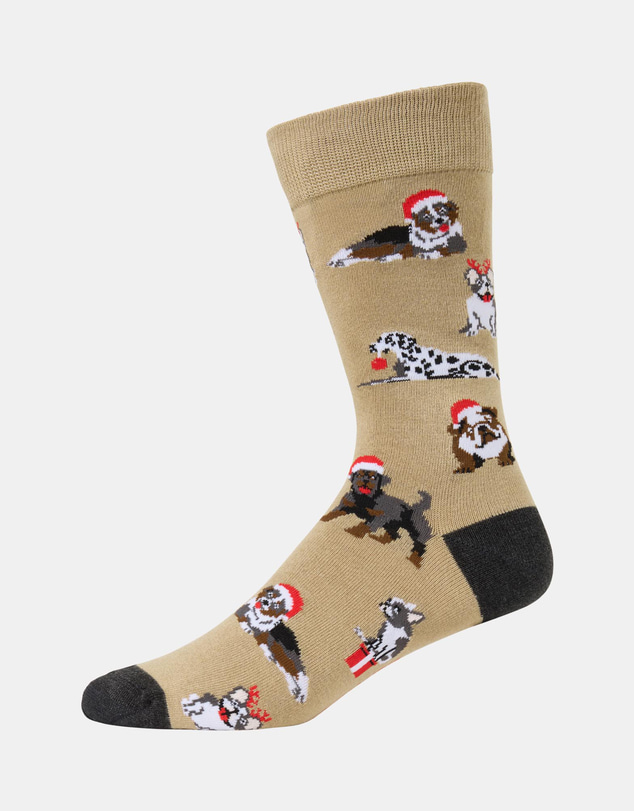 Bamboozld - Happy Howlidays Bamboo Socks Card