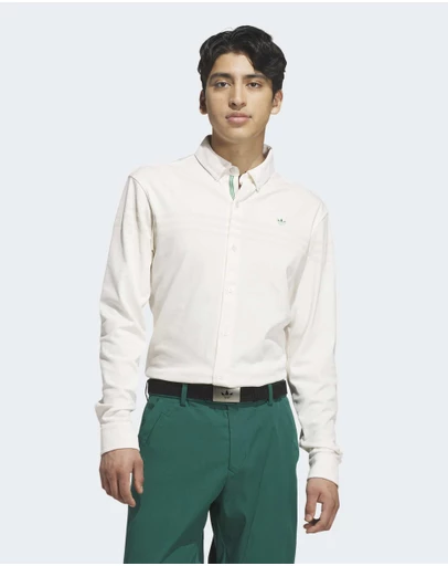 adidas Originals - Originals Twistknit Button Up Polo Shirt Mens