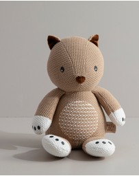 Living Textiles - Knitted Toy - Wally the Wombat