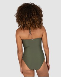 Baku Swimwear - Rococco Bandeau One Piece Swimsuit