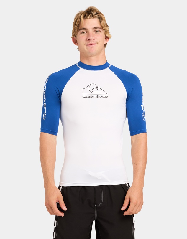Quiksilver - Mens On Tour UPF 50 Short Sleeve Rashguard