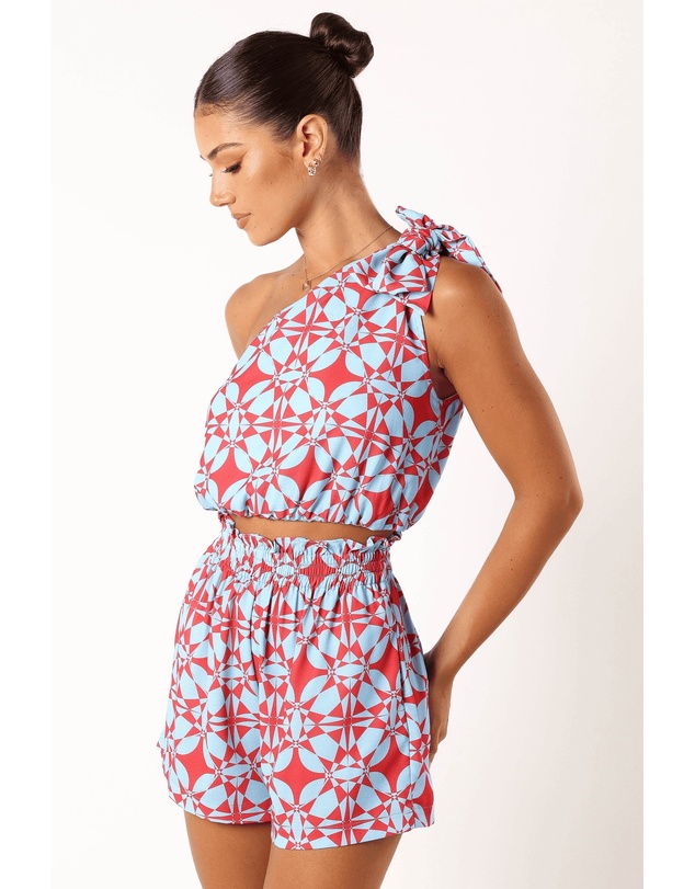 Petal & Pup - Gretel Short Set - Blue Red
