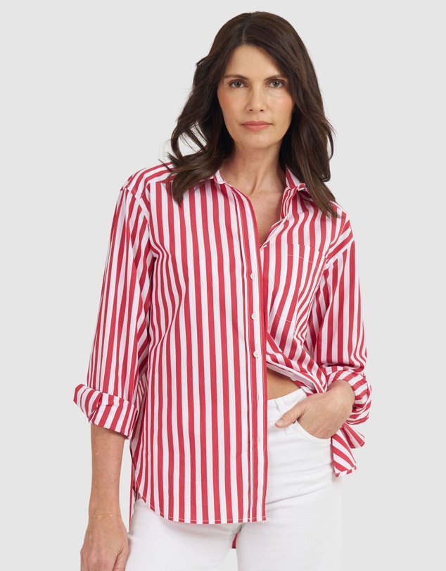 CAMIXA - Poppy Oversize Cotton Shirt