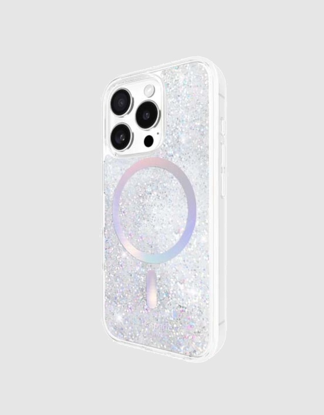 Kate Spade - Kate Spade Liquid Glitter MagSafe Case for iPhone 16 Pro