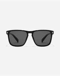 Hawkers Co - HAWKERS - Polarized Black Dark DUST Sunglasses for Men and Women UV400