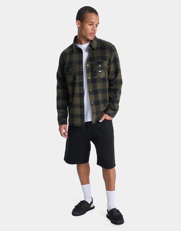 Quiksilver - Mens Bering Strait Check Long Sleeve Shirt