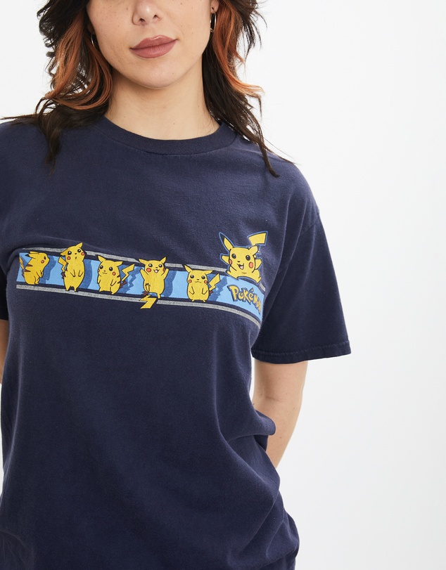 Vintage by The Real Deal - Pre Loved - 90s Pokémon Pikachu Tee