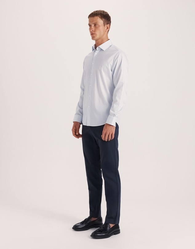 SABA - Prince Long Sleeve Tapered Stripe Shirt