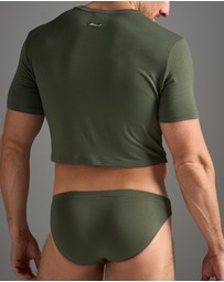 TEAMM8 - Body Bamboo Crop Tee