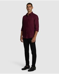 yd. - West Hampton Pure Linen Shirt