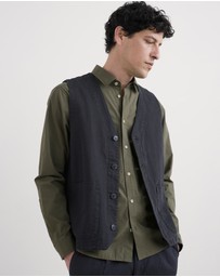 Seasalt - Seasalt Cornwall Navy Tollgate Waistcoat