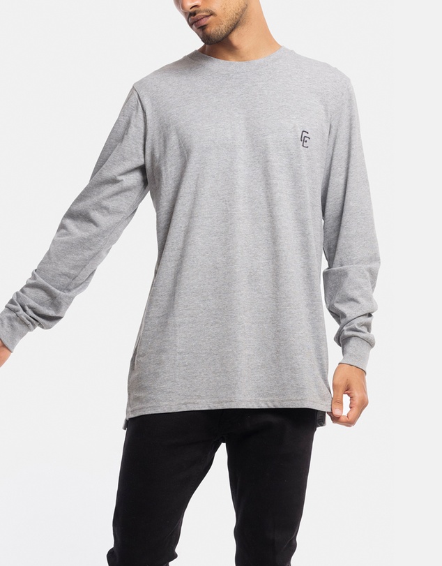 Counter Culture - Cypher Embroidery Long Sleeve Tee