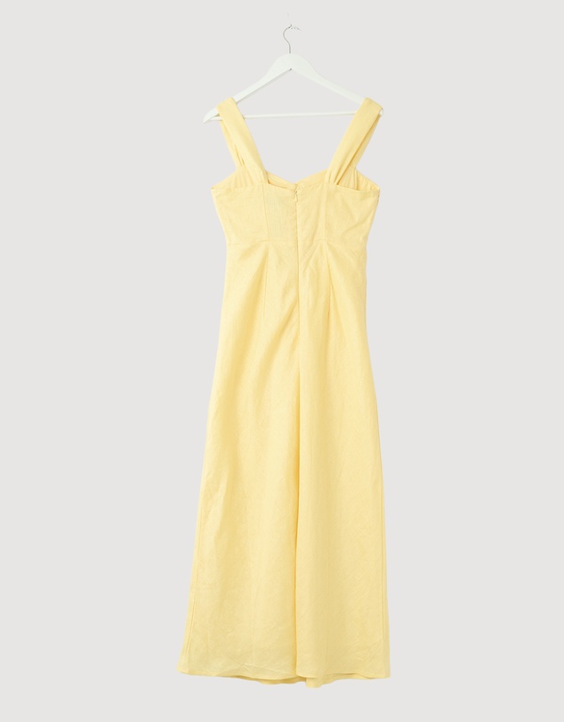 Revibe - Repaired Lover Neroli Twist Bust Midi Dress - AU 10