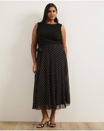 Black & White Polka Dot