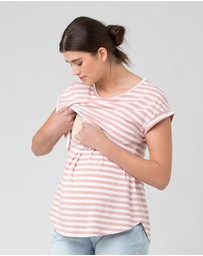 Ripe Maternity - Lionel Nursing Tee
