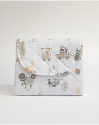 Living Textiles - Waterproof Travel Change Mat - Tractor Ride
