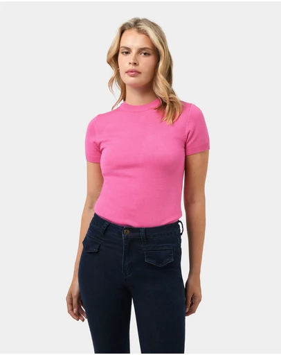 Forcast - Catherine Short Sleeve Knit