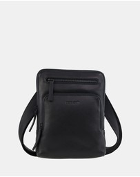 Pierre Cardin - Pierre Cardin Men's Leather Casual Crossbody Bag