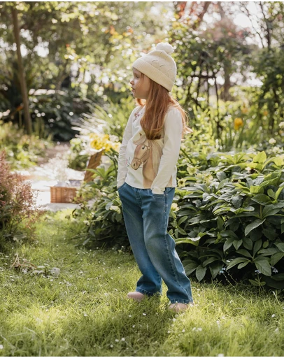 Bebe by Minihaha - Winnie Denim Pull On Jeans 3-7 Yrs