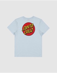 Santa Cruz - Classic Dot Chest Tee - Teens