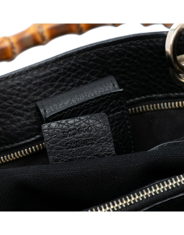 Pre-Loved by Azura Reborn - Pre-Loved Medium Calfskin Bamboo Shopper Satchel