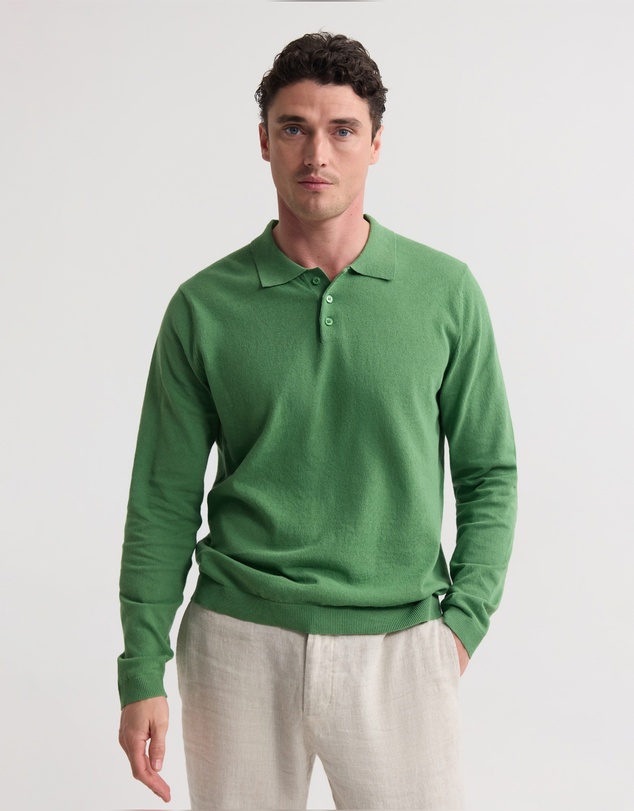 Oxford - Thomas Linen Blend Polo