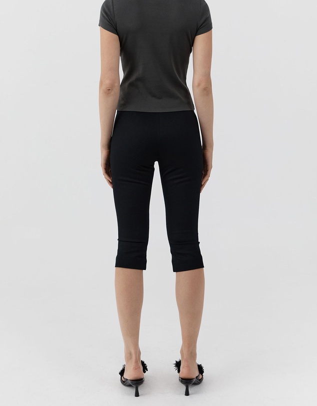 St. Agni - Compact Cotton Capri Pants